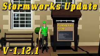 Stormworks Update: Fishing Nets Fixed #stormworks #gaming