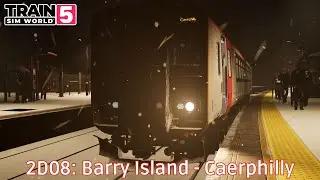 2D08: Barry Island - Caerphilly - Cardiff City Network - Class 153 - 