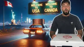 Delivering Pizza from USA to Canada gone wrong!