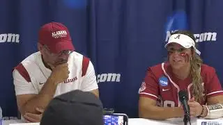 Super Regionals Game 2 Postgame: Coach Murphy, Ashley Prange & Larissa Preuitt