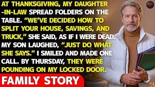 “We’re Ready to Receive Our Inheritance,” My Son’s Wife Declared—I Smiled and Changed Everything