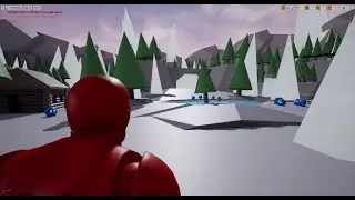 M14 Super Mario Odyssey Frosted Forest Kingdom Unreal Engine Level Progress