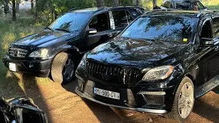 Mercedes ML off road  / გავიხსენეთ ძველი დრო ახალი მანქანებით )).