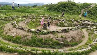 Каменный лабиринт. Форт Поспелова остров Русский. 2 часть.
