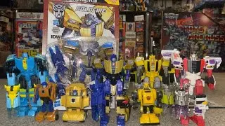 Transformers thrilling 30 Goldfire review. G1 generations goldbug collection comparison T30 CHUG IDW