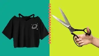 DIY : 06 IDEIAS INCRÍVEIS DE CUSTOMIZAÇÃO PARA FAZER COM BLUSAS I  FAÇA VOCÊ MESMO I DIDA OLIVER ❤️