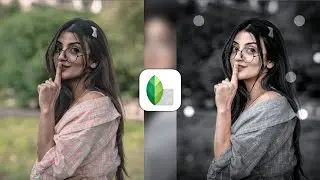 Snapseed Dark & Bokeh Effect Photo Editing 😲 | Snapseed Background Colour Change | photo editing