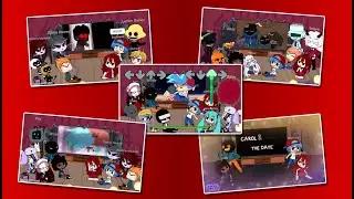 FNF Characters React to Friday Night Funkin' Memes Compilation Parts 1  - 4 plus Bonus!