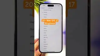 Have you heard of the 20+ New iOS 17 Ringtones?