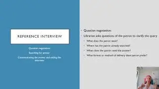 Reference interview question negotiation