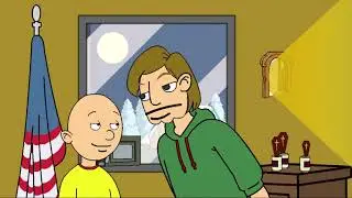 Caillou sees ghosts in his nightmares