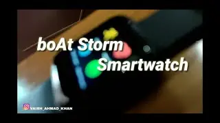 boAt Storm 1.3" CurvedDisplay Smartwatch #youtube