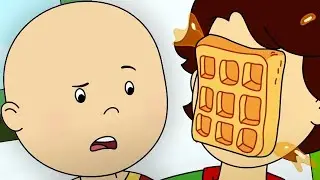 Caillou and Waffles | Caillou | Cartoons for Kids | WildBrain Little Jobs