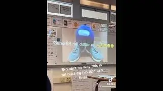 bro aint no way this mf passing his Spanish final (Among Us Spanish Presentation Meme)