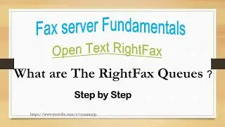 What are The RightFax Queues ? Internal Event Queue ? Microsoft Message & RightFax Queue Handler