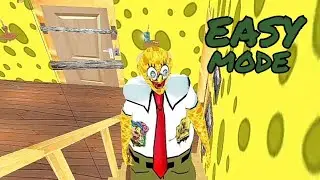 Granny SpongeBob (Bugado), mas no Modo Fácil