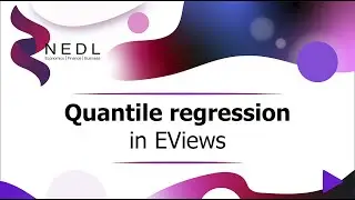 Quantile regression in EViews