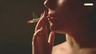 Madison Davenport smoking cigarette  🚬