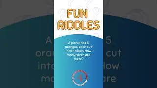 Picnic Math: Multiplying Orange Slices!  #brainteaser #quiz #logicpuzzle #riddlepuzzle #riddles