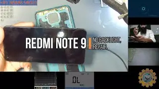 Redmi Note 9 No Backlight, Repair.