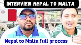 Nepal 🇳🇵to Malta full process | Malta visa 2024 | malta process time from Nepal 🇳🇵🇲🇹