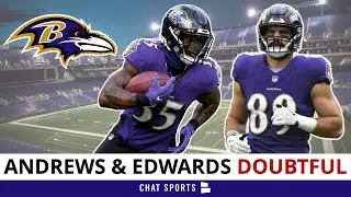 MAJOR Ravens Injury News: Mark Andrews & Gus Edwards Doubtful For Ravens vs. Saints | Ravens News