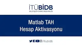 Matlab TAH Hesap Aktivasyonu