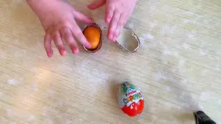 Распаковка kinder  surprise