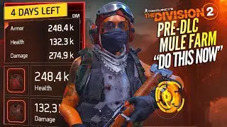 The Division 2 Mule Character Materials Farm Before DLC!