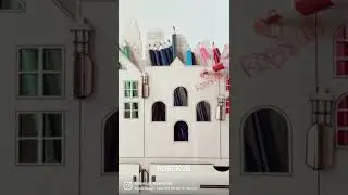 Органайзер канцелярский "Нью-Йорк" деревянный (фанера) подставка для карандашей и ручек