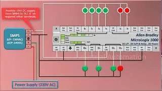 How to do connection of Allen Bradley PLC (MicroLogix 1000) Wiring? By Dhaka Industrial Automation