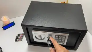 Membongkar Brankas Electric/ Safety Box Size Medium RUSAK Baterai Berair