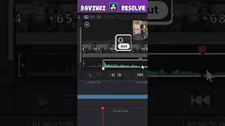 sync multicamara PARTE 1 | DaVinci Resolve (#shorts)
