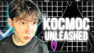 РЕАКЦИЯ НА УРОВЕНЬ КОСМОС UNLEASHED|GEOMETRY DASH