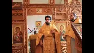 Богослужение 08.11.15. Благочинный прот. Александр Балглей