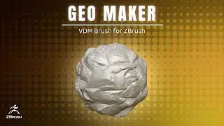 Geo Maker - Rocks and Stones Brush for ZBrush 2022