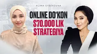 Alima Oybekovnadan online-shop uchun $70 000lik strategiya