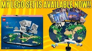 My OFFICIAL LEGO SET is AVAILABLE NOW!