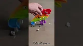 T-Rex dinosaur with jingle bells