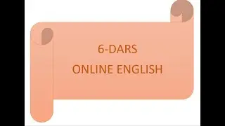 INGLIZ TILINI SODDA USULDA O'RGANAMIZ_ИНГЛИЗ ТИЛИНИ 0 ДАН УРГАНАМИЗ. THAT/THIS-THESE/THOSE 6-DARS