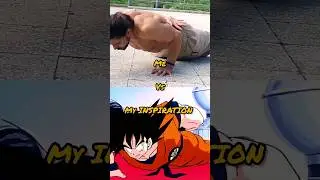 😏😏 Me vs GOKU (anime training) 