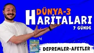 🌎DÜNYA DEPREM VE AFETLER HARİTA BİLGİSİ ÇALIŞMASI 📌2025 KAMP-3  (Kodlamalarla)