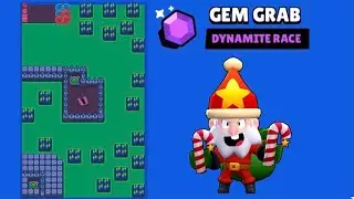 Building A Dynamike *JUMP RACE* in Brawl Stars (Map Maker Gameplay)