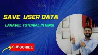 Save user data in database | Laravel Tutorial | CRUD