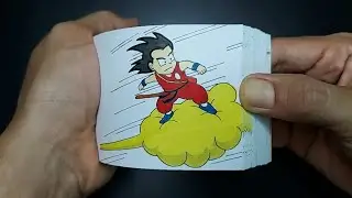 Flipbook Awan Kinton Son Goku | Awan Kinton Dragon Ball