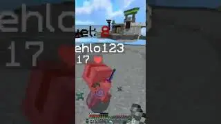 Minecraft But, When They Are Stacked But You Can Combo In Bedwars #shorts