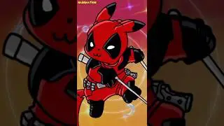 Pikachu + Deadpool 😭Pikapool? 🥲