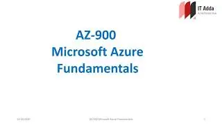 AZ 900 Microsoft Azure Fundamentals | Exam Dumps
