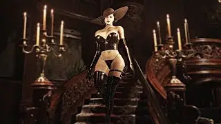 Lady Dimitrescu Sexy Dominatrix Thicc Jiggle Physics Mod (Resident Evil 8 Village)