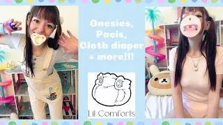 HUGE ABDL Unboxing & Try-On | Lil Comforts Haul